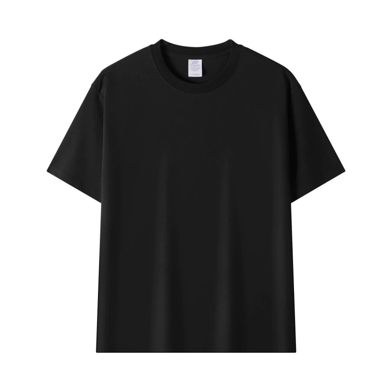 100% Cotton good quality  Crew-neck T-shirt